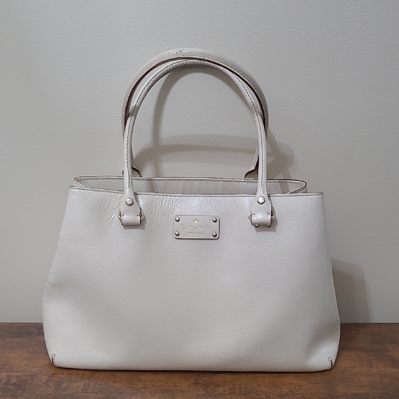 Kate Spade Cream Satchel Bag - Picture 1 of 16